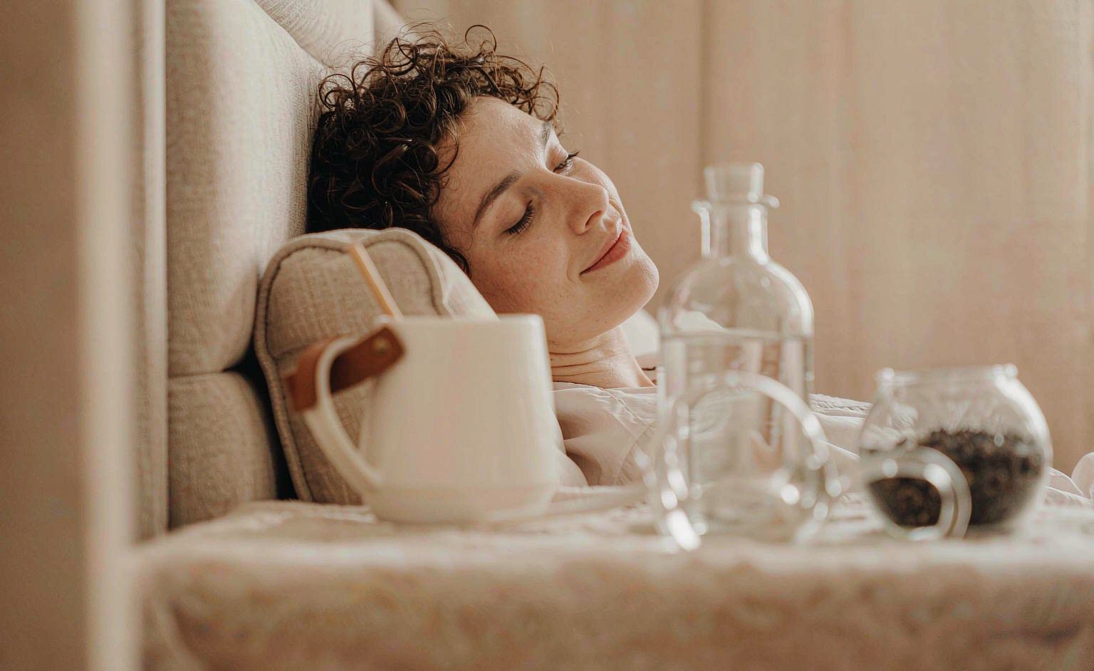 Calm wellness moment