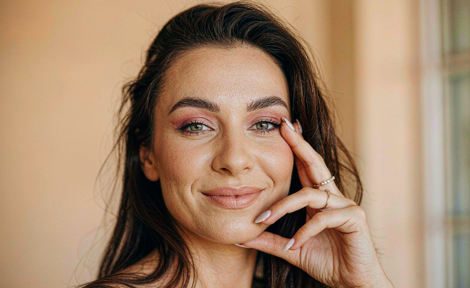 Radiant, glowing skin after the drip